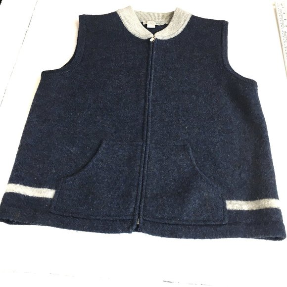 J Crew 100% Wool Sweater Vest Made in Hong Kong - Picture 5 of 15